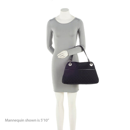 Gucci GG Canvas Eclipse Medium Shoulder Bag (SHF-22051)