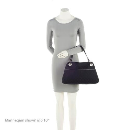 Gucci GG Canvas Eclipse Medium Shoulder Bag (SHF-3PUt2j)