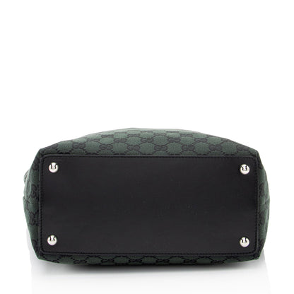 Gucci GG Canvas Eclipse N/S Medium Tote (SHF-CCVRzw)