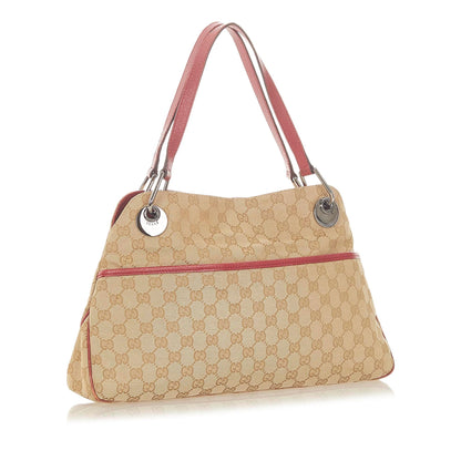 Gucci GG Canvas Eclipse Shoulder Bag (SHG-20325)