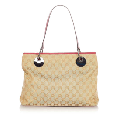 Gucci GG Canvas Eclipse Shoulder Bag (SHG-34031)