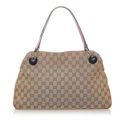 Gucci GG Canvas Eclipse Shoulder Bag (SHG-34768)