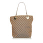 Gucci GG Canvas Eclipse Tote Bag (SHG-31932)