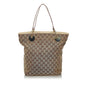 Gucci GG Canvas Eclipse Tote Bag (SHG-33763)