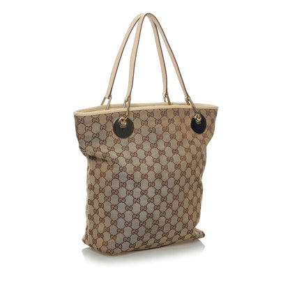 Gucci GG Canvas Eclipse Tote Bag (SHG-33763)