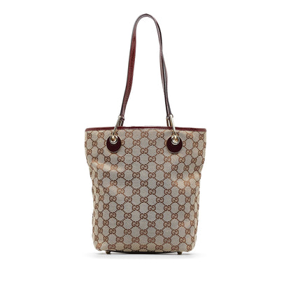 Gucci GG Canvas Eclipse Tote (SHG-PaKaf2)