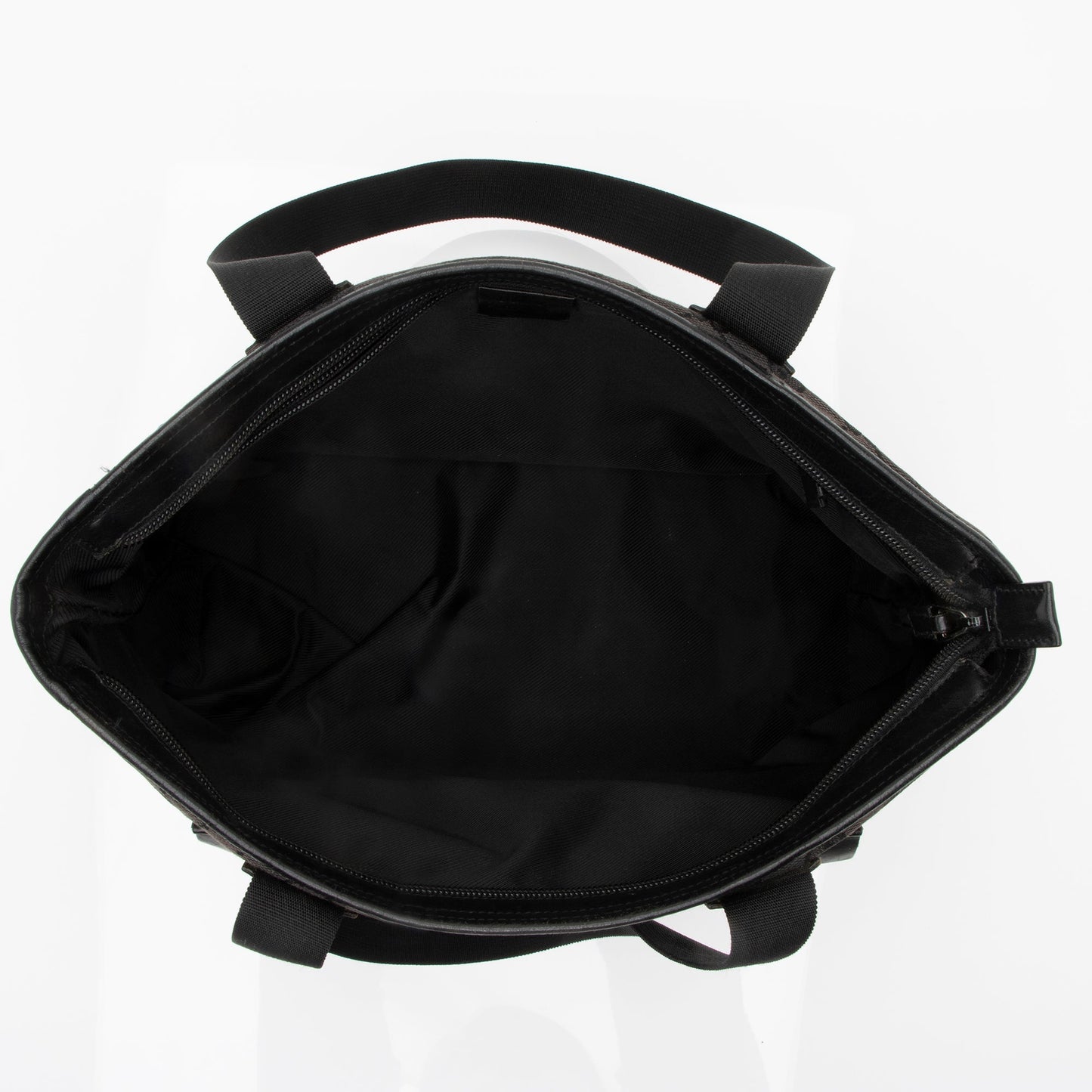 Gucci GG Canvas Front Pocket E/W Shopping Tote (SHF-23636)