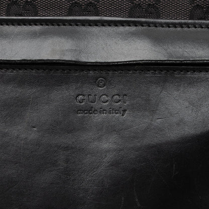 Gucci GG Canvas Front Pocket E/W Shopping Tote (SHF-23636)