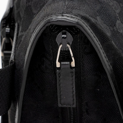 Gucci GG Canvas Front Pocket Small Tote (SHF-15969)