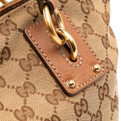 Gucci GG Canvas GG Charm Tote