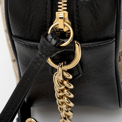 Gucci GG Canvas GG Marmont Small Shoulder Bag (SHF-6MAduD)