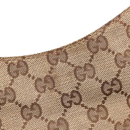 Gucci GG Canvas Hasler Horsebit Shoulder Bag (SHG-34318)