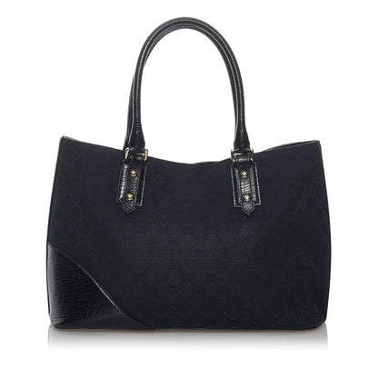 Gucci GG Canvas Hasler Tote Bag (SHG-29653)
