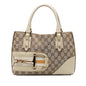 Gucci GG Canvas Hasler Web Shoulder Bag (SHG-gXgbJg)