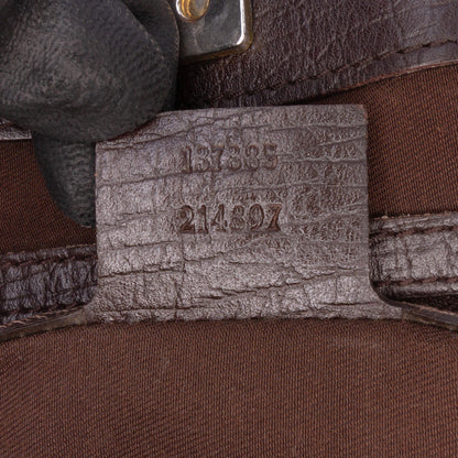 Gucci GG Canvas Hasler Web Tote