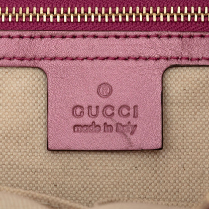 Gucci GG Canvas Heart Bit Shoulder Bag