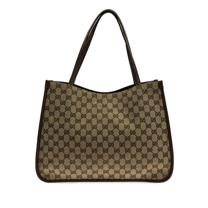 Gucci GG Canvas Horsebit 1955 Tote Bag (SHG-f3BOeU)
