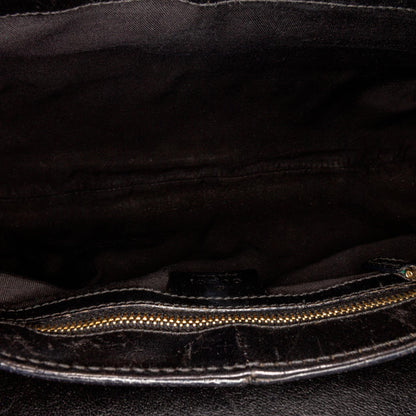 Gucci GG Canvas Horsebit Shoulder Bag (SHG-30316)