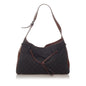 Gucci GG Canvas Horsebit Shoulder Bag (SHG-32909)