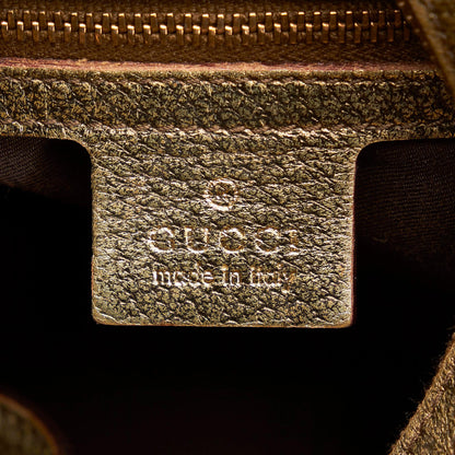 Gucci GG Canvas Horsebit Shoulder Bag (SHG-33631)