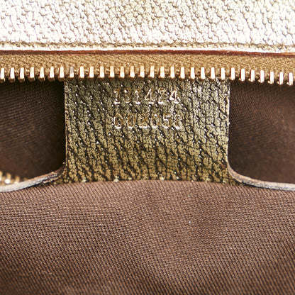 Gucci GG Canvas Horsebit Shoulder Bag (SHG-35618)