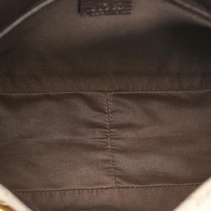 Gucci GG Canvas Horsebit Shoulder Bag (SHG-cAREcT)