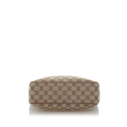 Gucci GG Canvas Jackie Piston Lock Tote Bag (SHG-33261)
