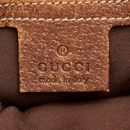Gucci GG Canvas Jackie Piston Lock Tote Bag (SHG-33261)