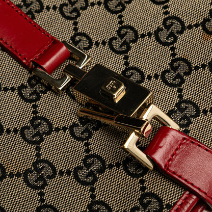 Gucci GG Canvas Jackie Shoulder Bag