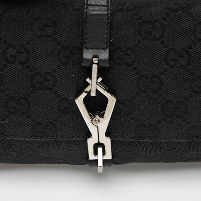 Gucci GG Canvas Jackie Small Shoulder Bag (SHF-e6LKFX)