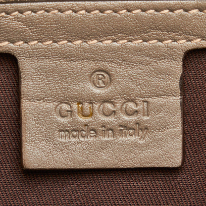 Gucci GG Canvas Jockey Shoulder Bag (SHG-L42G2r)