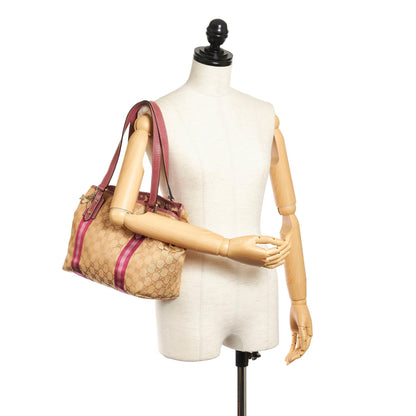Gucci GG Canvas Jolicoeur Tote Bag (SHG-34727)