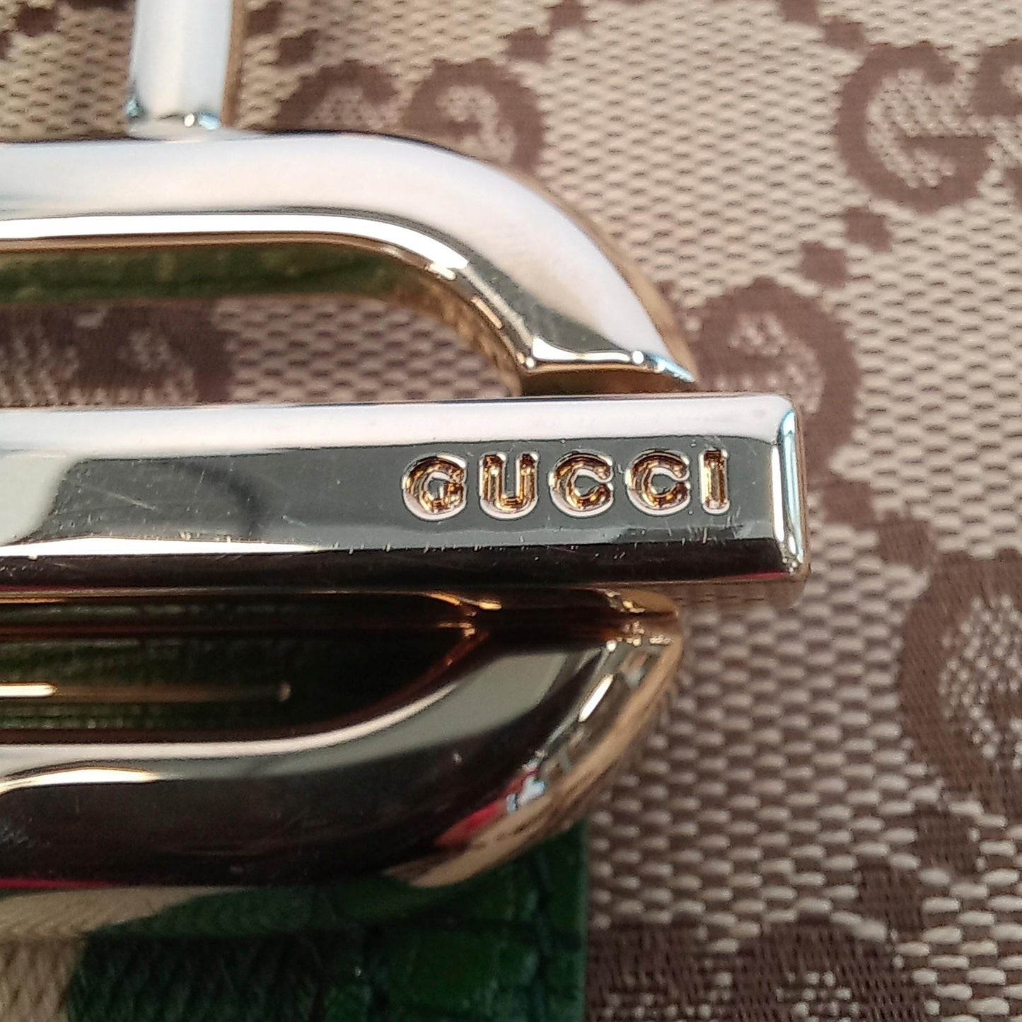 Gucci GG Canvas Junco Shoulder Bag (SHG-m2iTs8)