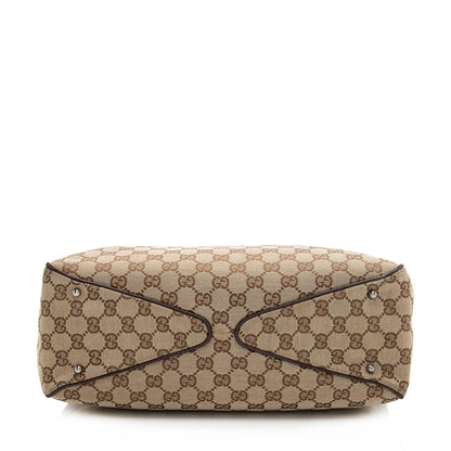 Gucci GG Canvas Ring Tote (SHF-22344)
