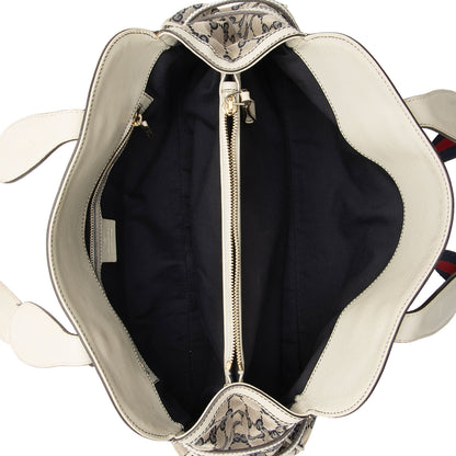 Gucci GG Canvas Leather Web Shoulder Bag (SHF-Syij4P)