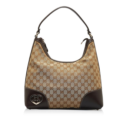 Gucci GG Canvas Lovely Shoulder Bag (SHG-MWKW8J)