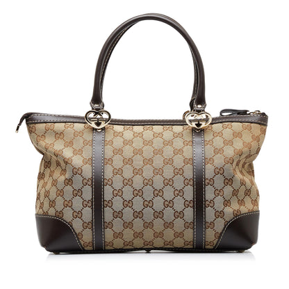 Gucci GG Canvas Lovely Tote Bag (SHG-opVphq)