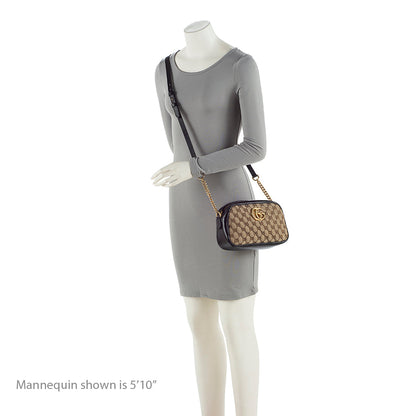 Gucci GG Canvas GG Marmont Small Shoulder Bag (SHF-09Q1ec)