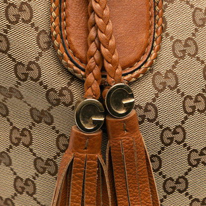 Gucci GG Canvas Marrakech Tote (SHG-pH7H6g)
