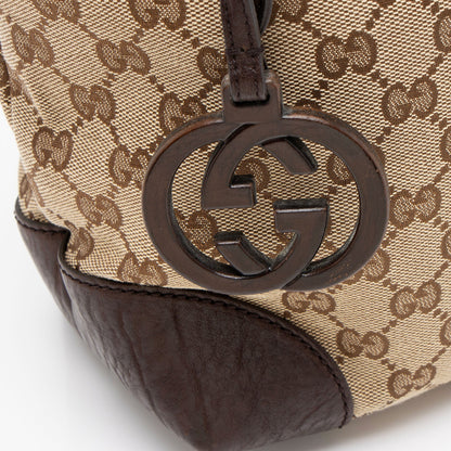 Gucci GG Canvas Charm Medium Tote