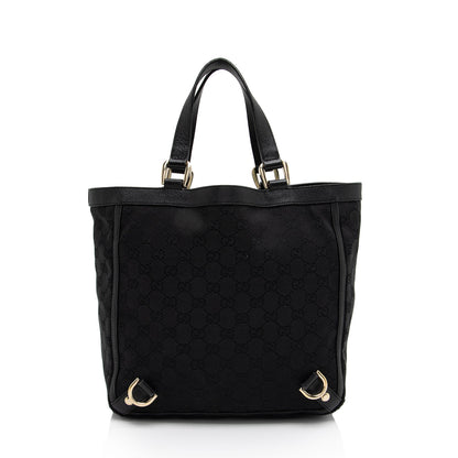 Gucci GG Canvas Mini Abbey Tote (SHF-1rSZcf)