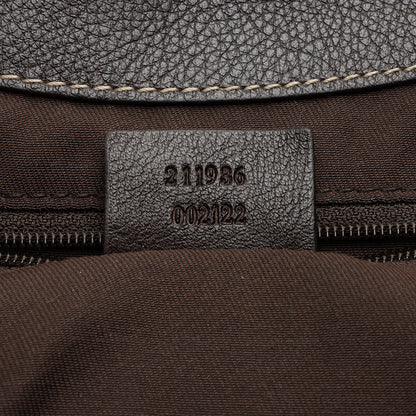 Gucci GG Canvas New Ladies Web Small Tote (SHF-eiujZp)