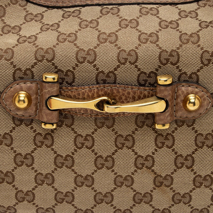 Gucci GG Canvas New Pelham Large Tote (SHF-SSf5gP)