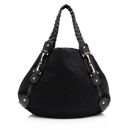 Gucci GG Canvas Pelham Medium Shoulder Bag (SHF-NIzX5t)