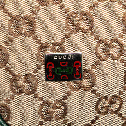 Gucci GG Canvas Pop Web Shoulder Bag