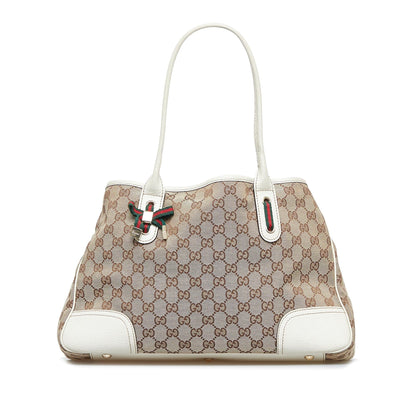 Gucci GG Canvas Princy Tote (SHG-wfGuxY)