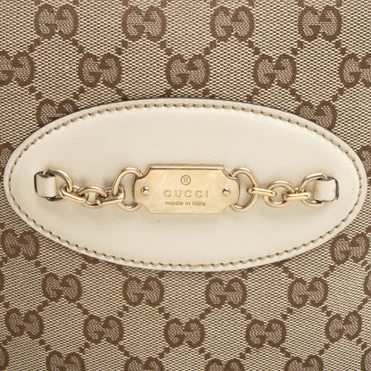 Gucci GG Canvas Punch Medium Tote