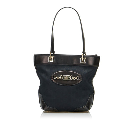 Gucci GG Canvas Punch Tote (SHG-HWN9UE)