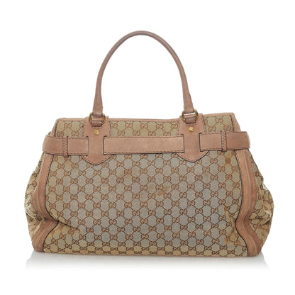 Gucci GG Canvas Running Tote Bag (SHG-30546)