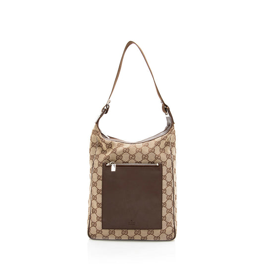 Gucci GG Canvas Shoulder Bag (SHF-18234)